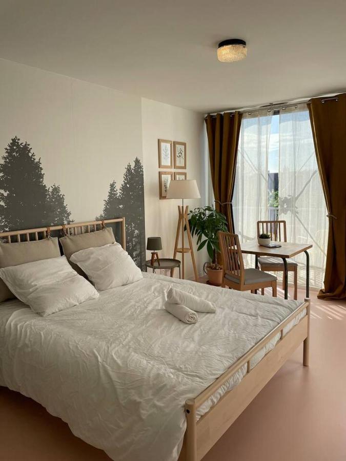 Charmant Studio Avec Parking - Confort Moderne Bourges Luaran gambar